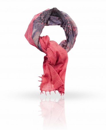 Палантин Женский W-SUNFL/RED